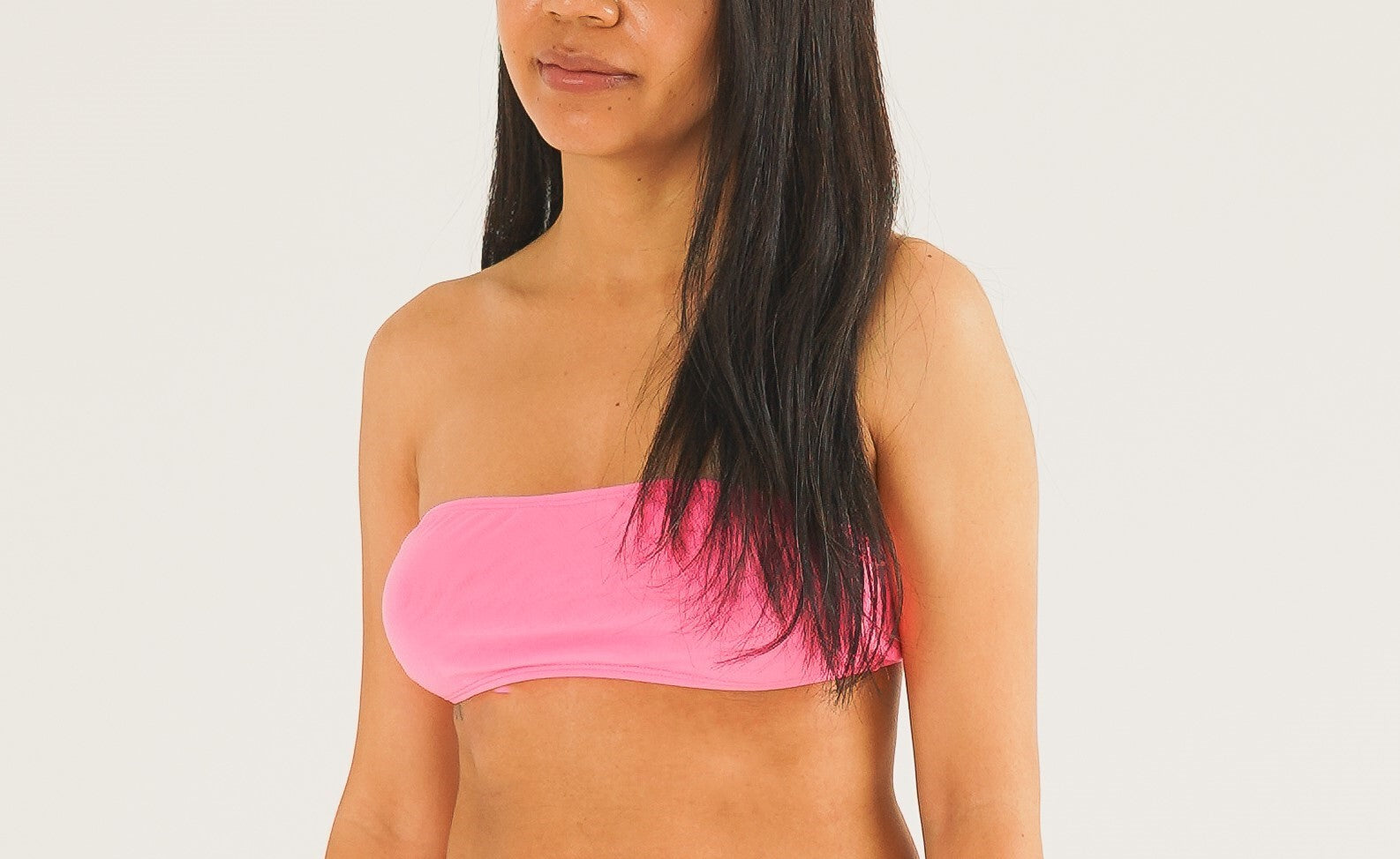 Tan Through Bikini Top Bandeau