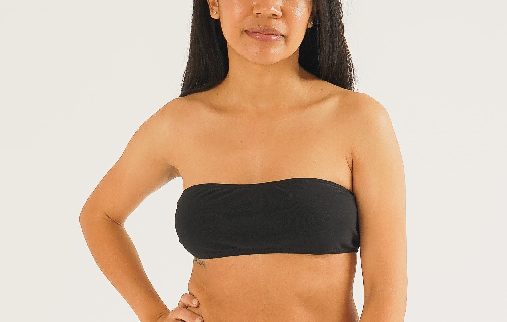 Tan Through Bikini Top Bandeau